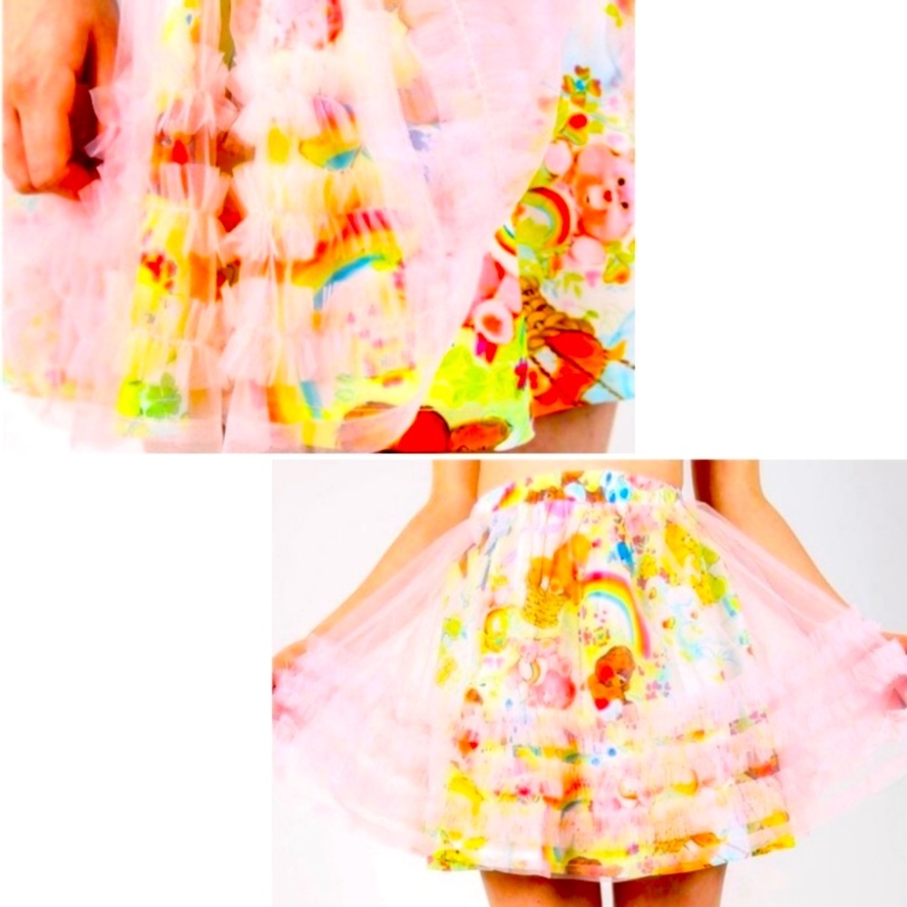 NWT! Care bear Iron Fist skirt